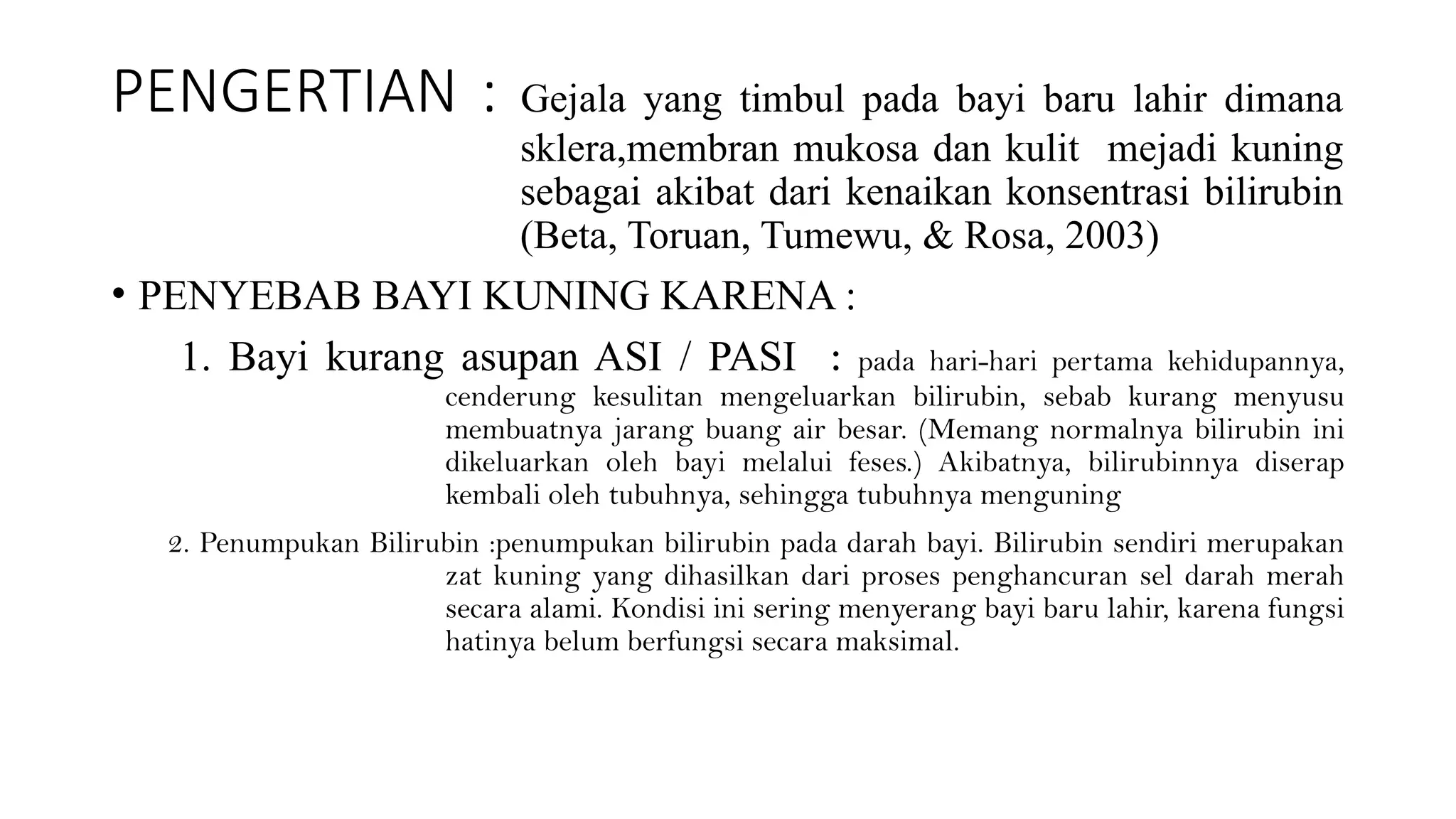 IKTERUS NEONATorum pada bayi baru lahir.pptx