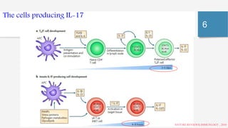 Il 17 signaling pathway a new therapeutic target | PPTX