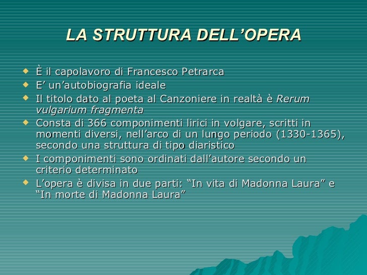 Qual è Il Capolavoro Di Francesco Petrarca