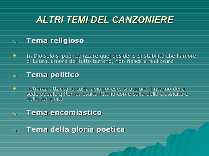 Il Canzoniere di Petrarca