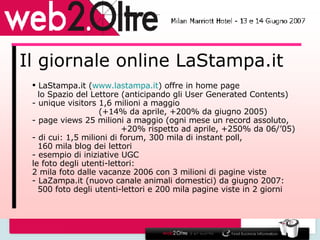 Il giornale online LaStampa.it ,[object Object]