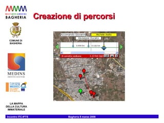 Creazione di percorsi 