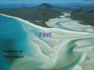 FINE Realizzato da: Fabio Fatiguso 