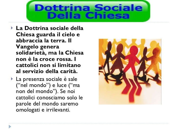 Risultato immagini per Dottrina sociale della Chiesa"