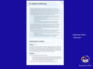 Reykjavik 2015
Exercise from:
Johnson
 