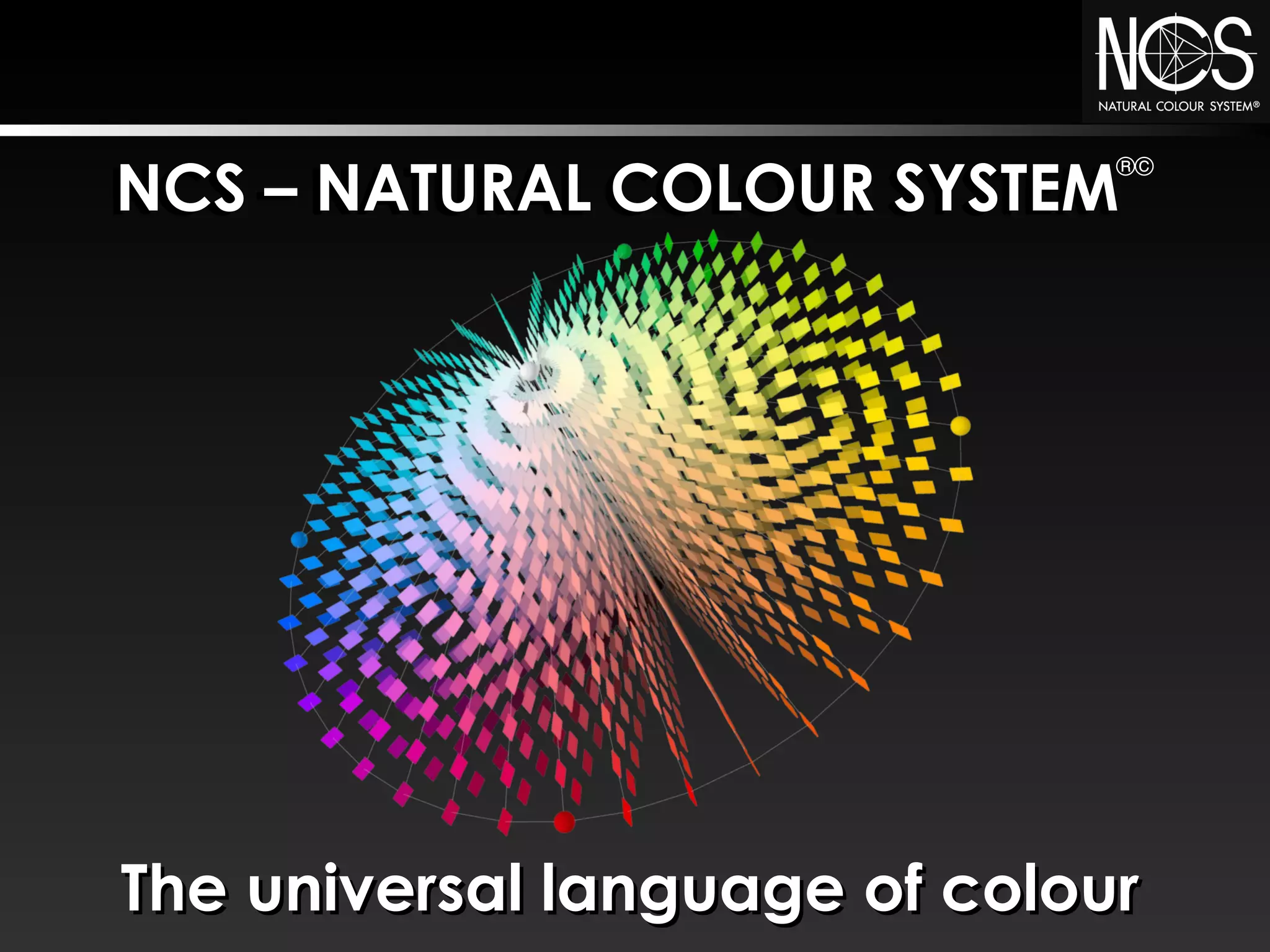 Sistema cromatico NCS - Natural Colour System | PPT