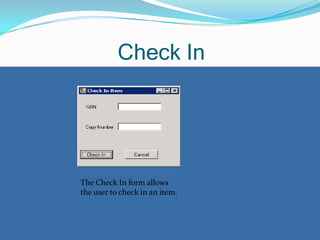 Add Juvenile MemberThe Add Juvenile Member form add a juvenile member to the library application’s database.  In order to add a juvenile member they must have a valid adult sponsor. 