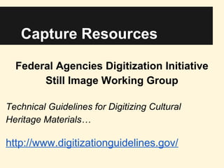 Digitizing Local Collections | PPT