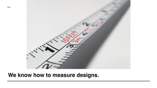 Measure Design Design Operations | PDF