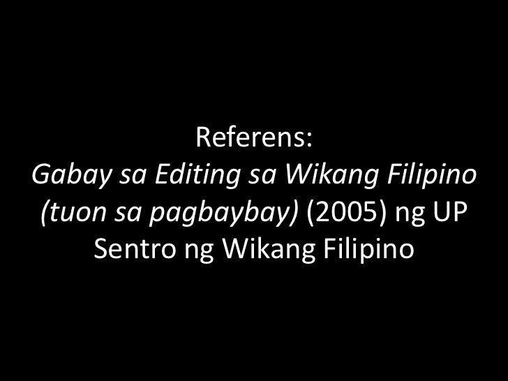 Filipino thesis tungkol sa makabagong teknolohiya. THESIS ...