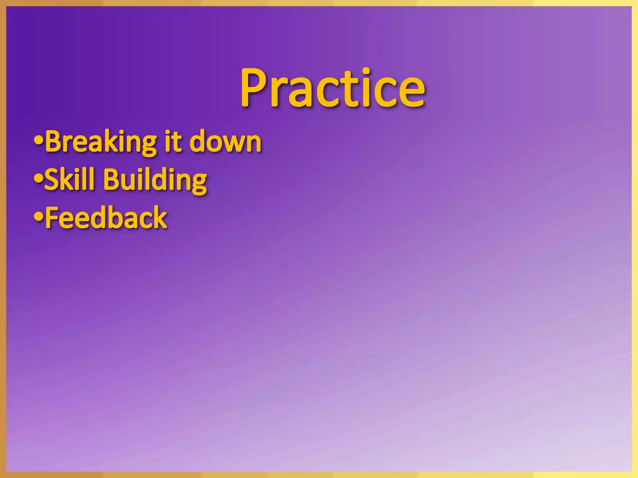  Reward contact with the front line.