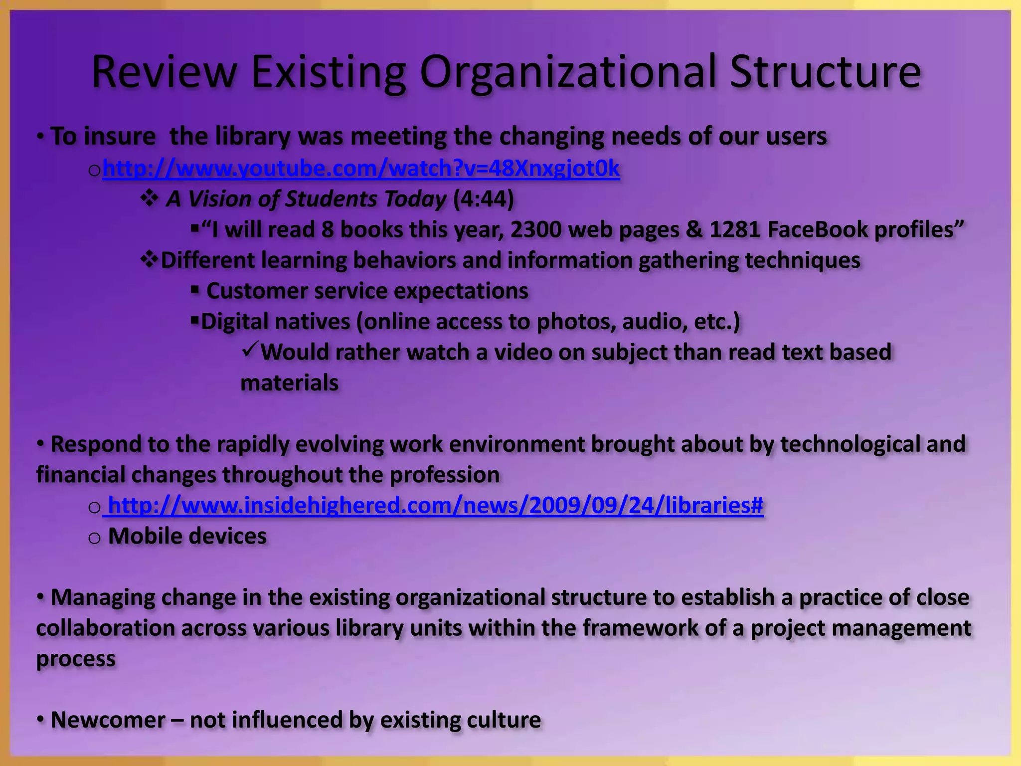 Changing with ChangeStrategies for Education & CommunicationParticipation & Involvement