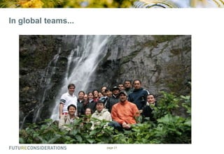 In global teams...

page 21

 