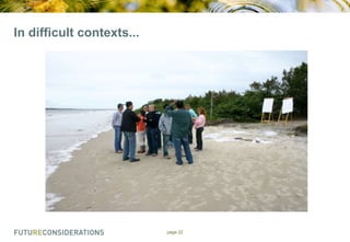 In difficult contexts...

page 22

 