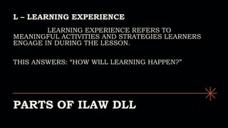 Ilaw Example Comprehensive Guide to ILAW DLL Framework and ARAL Reading Program ...