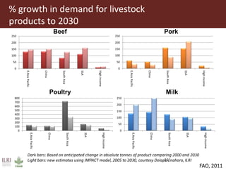 The emerging middle class and  the world market for beef