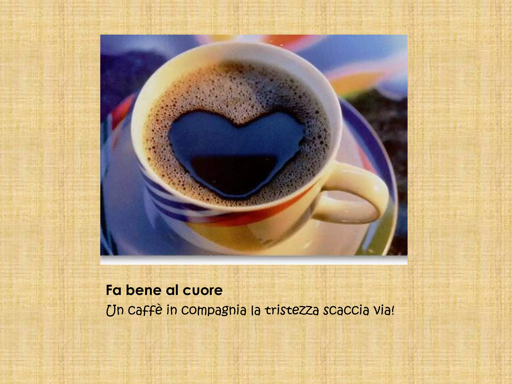 il caffè fa bene alle piante