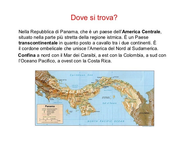 Canale Di Panama Dove Si Trova Il canale di panama