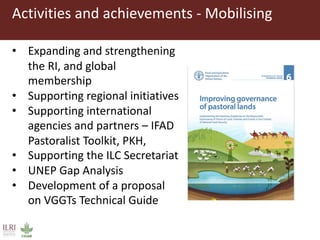 ILC Rangelands Initiative–Global component