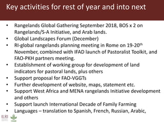 ILC Rangelands Initiative–Global component