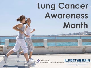 Lung Cancer
  Awareness
      Month
 