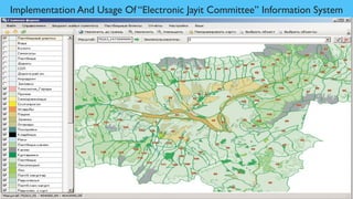 Usage of the “Electronic Jayit Committee” information system in pasture committees of Kyrgyzstan