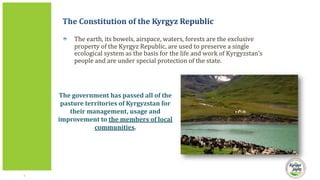 Usage of the “Electronic Jayit Committee” information system in pasture committees of Kyrgyzstan