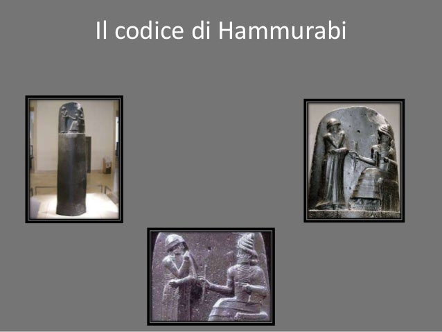 Il codice di hammurabi 2