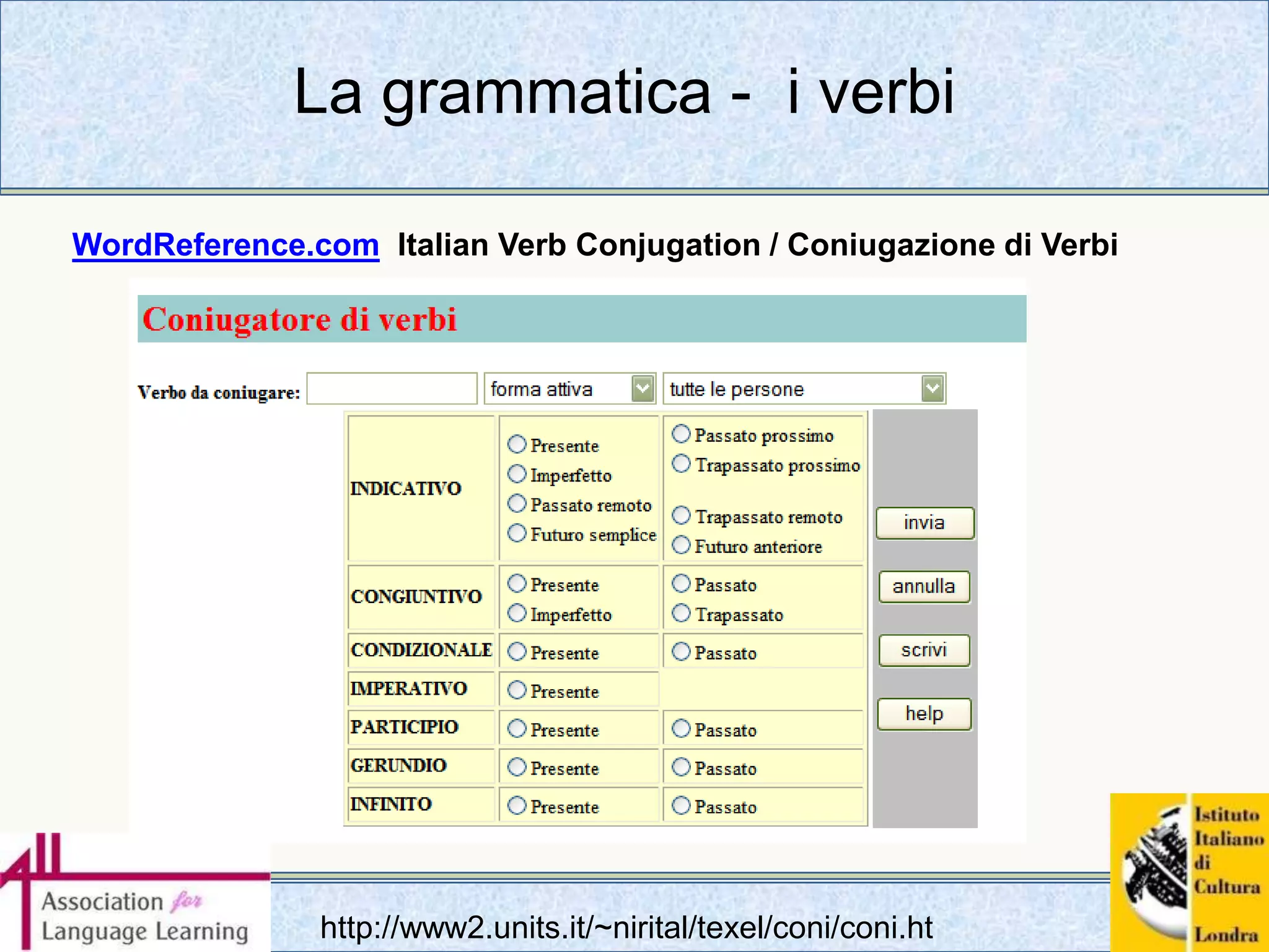 Il testo – ricerca e produzioneLavoro di ricerca da parte dello studenteProduzione orale o scrittahttp://www.mediavacanze.com/