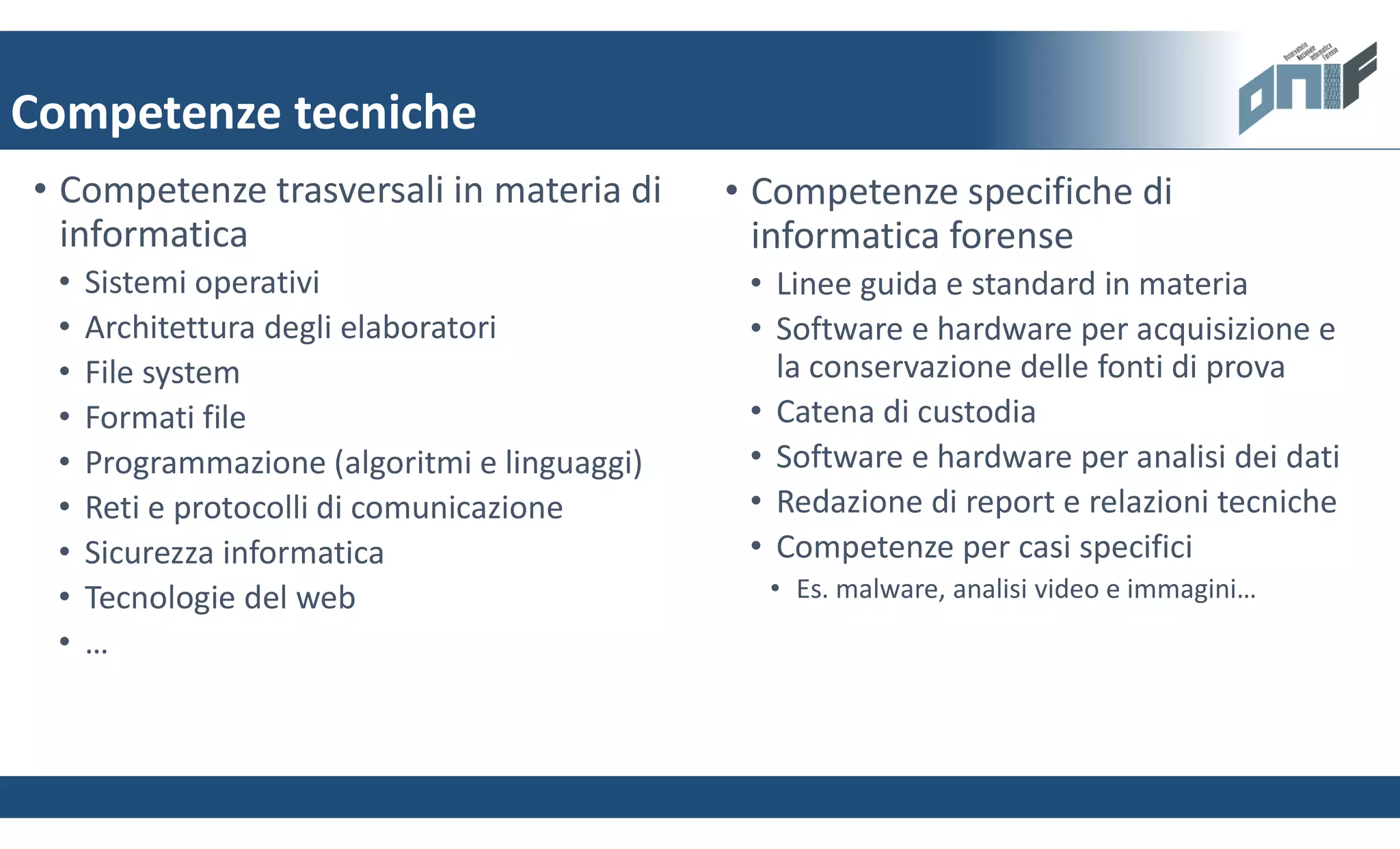 Il consulente tecnico di informatica forense | PDF