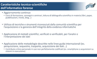 Il consulente tecnico di informatica forense | PDF