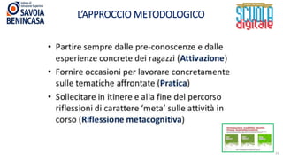 L’APPROCCIO METODOLOGICO
23
 