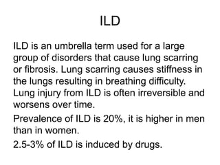 Clopidogrel induced interstitial lung disease | PPTX