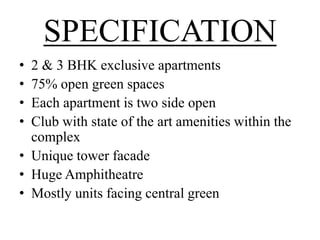 ILD grand centra sector 37 c gurgaon | PPTX - Exclusive Building Amenities Specification