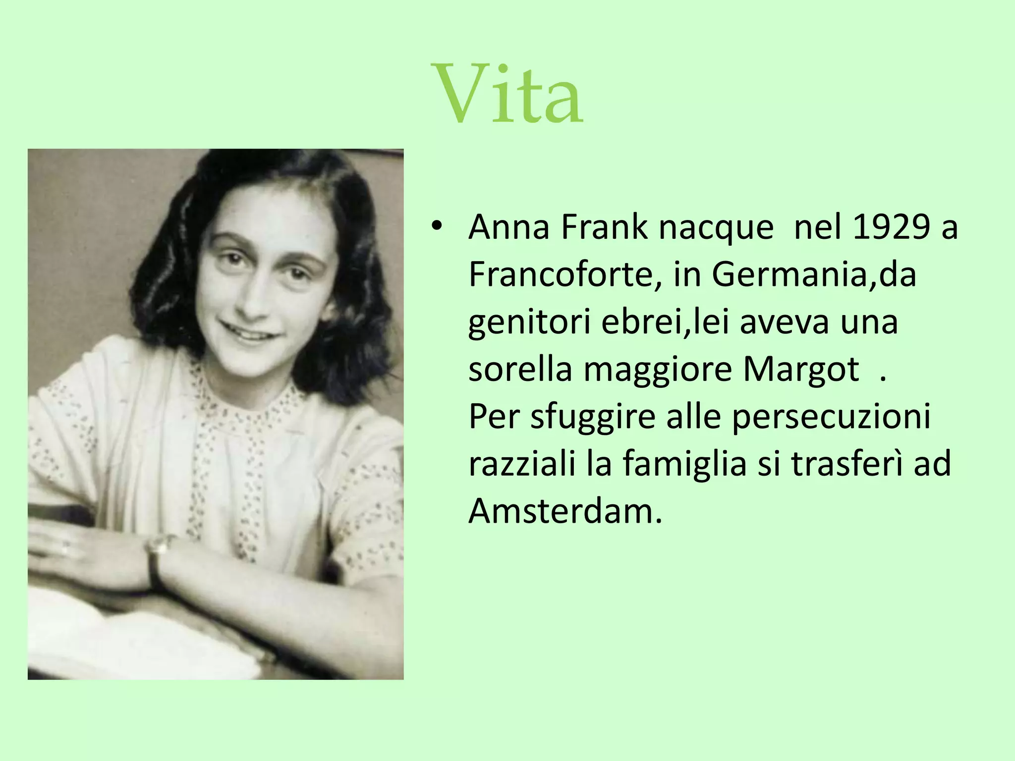 Il Diario Di Anna Frank Pdf Il diario di anna frank | PPT