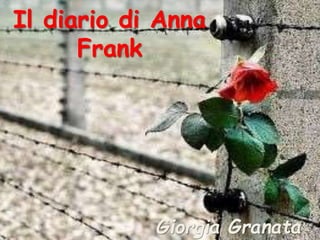 Il diario di Anna
Frank
Giorgia Granata
 