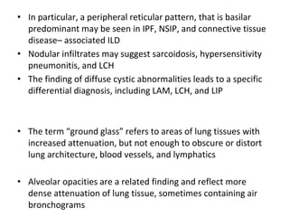 Ild diagnosis | PPTX