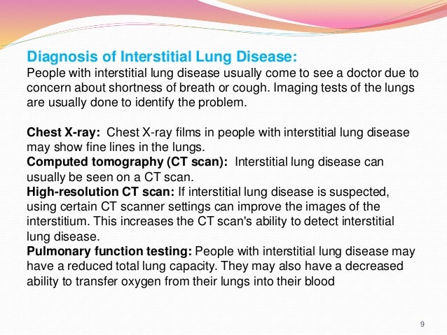 INTERSTITIAL LUNG DISEASE PHARMACY PRESENTATION