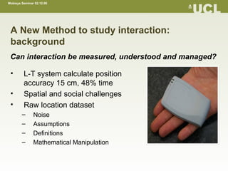 Sentient Computing For Innovation