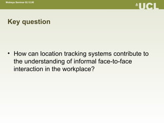 Sentient Computing For Innovation