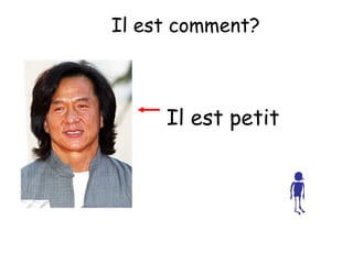Il est comment?

Il est petit

 