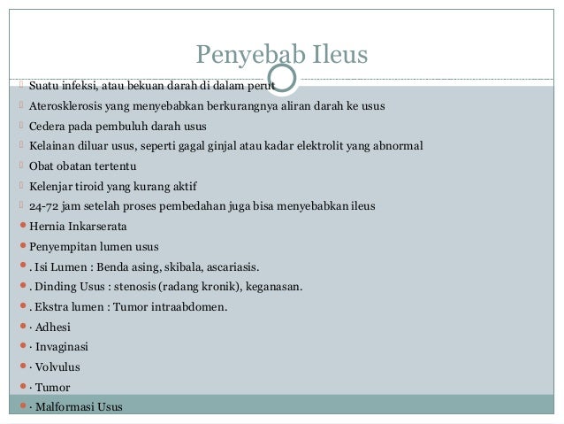 ileus home treatment