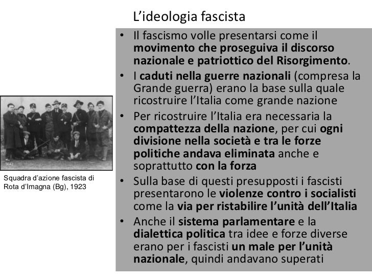 Il Dopoguerra In Italia E L'avvento Del Fascismo