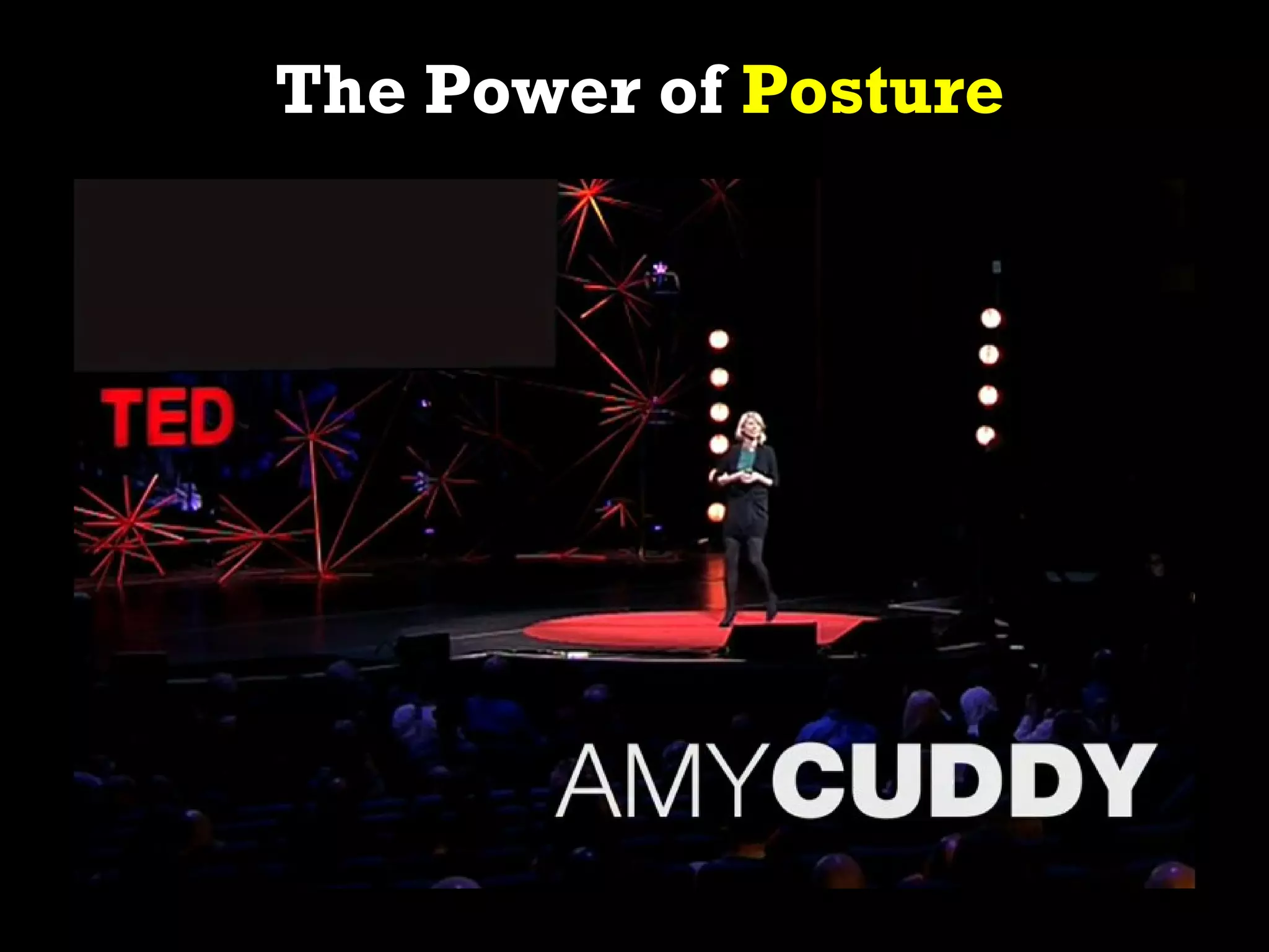 The Power of Posture
 