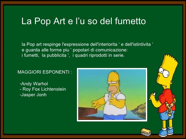 Tesina Terza Media Pop Art Collegamenti