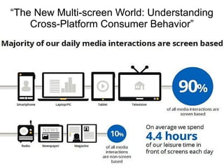 “The New Multi-screen World: Understanding
    Cross-Platform Consumer Behavior”
 