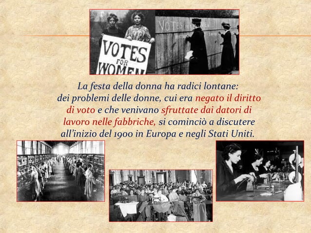 Il giorno della donna | PPT