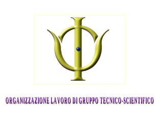 ORGANIZZAZIONE LAVORO DI GRUPPO TECNICO-SCIENTIFICO 