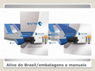 Alive do Brasil/embalagens e manuais
 