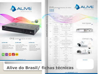 Alive do Brasil/ fichas técnicas
 